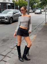 Two Lovers Low Rise Short Black