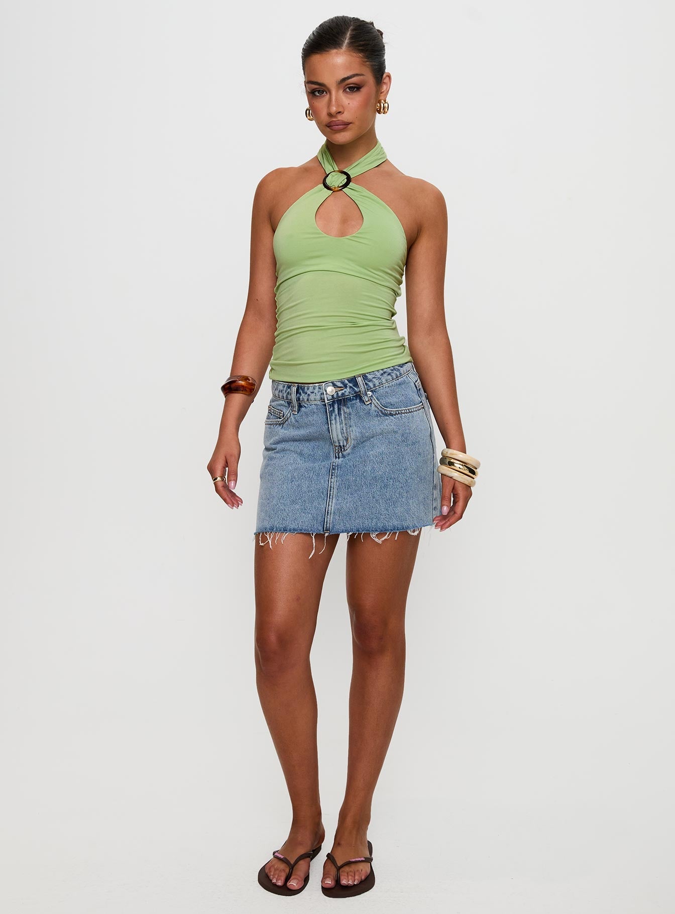 Quell Top Green
