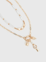 Victorea Necklace Set Gold