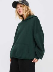 Good Luck Graphic Hoodie Green / Blue