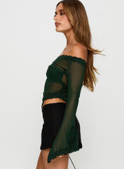 Empty Space Top Forest Green