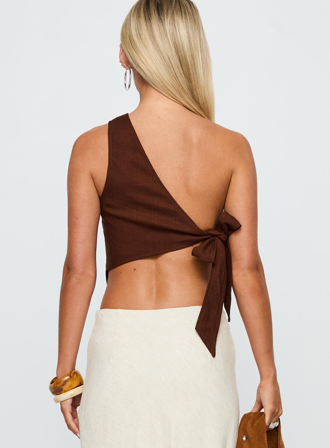 Frankle Top Chocolate / Blue