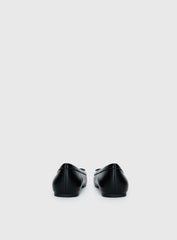 Therapy Laine Square Toe Ballet Flats Black